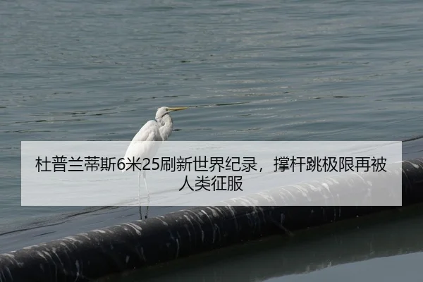 杜普兰蒂斯6米25刷新世界纪录，撑杆跳极限再被人类征服